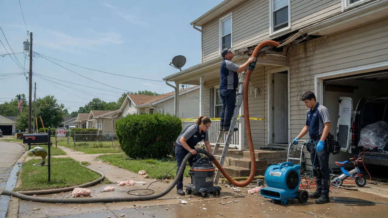 Water Damage Restoration in Simpsonville, KY near me